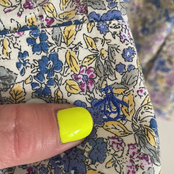 Penguin heritage slim fit floral button down - Picture 3 of 5